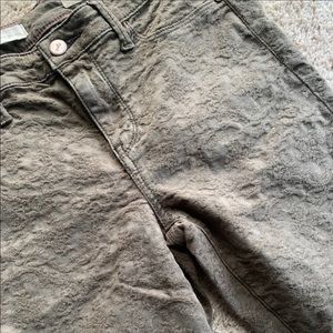 Pilcro & the Letterpress Olive Serif Pant 29